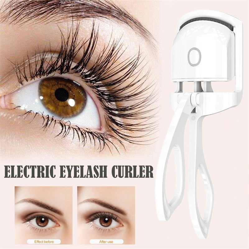 Heated Eyelash Curler Electric Temperature Control Mini Eyelash Curler Electric Portable Charging